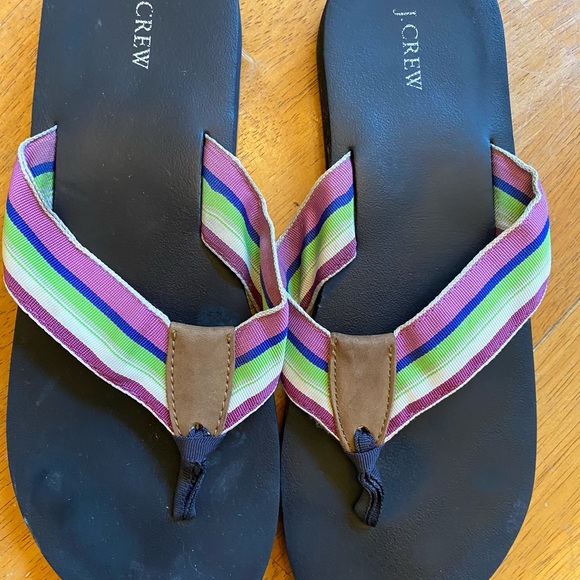 J Crew flip flops very cute hood condition 10.5 “ - Picture 3 of 12